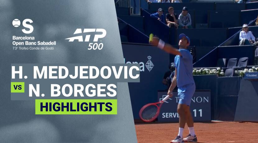 Hamad Medjedovic vs Nuno Borges - Quarterfinal | ATP 500: Barcelona Open Banc Sabadell 2026