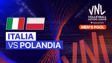 Italia vs Polandia - Full Match | Men's Volleyball Nations League 2024