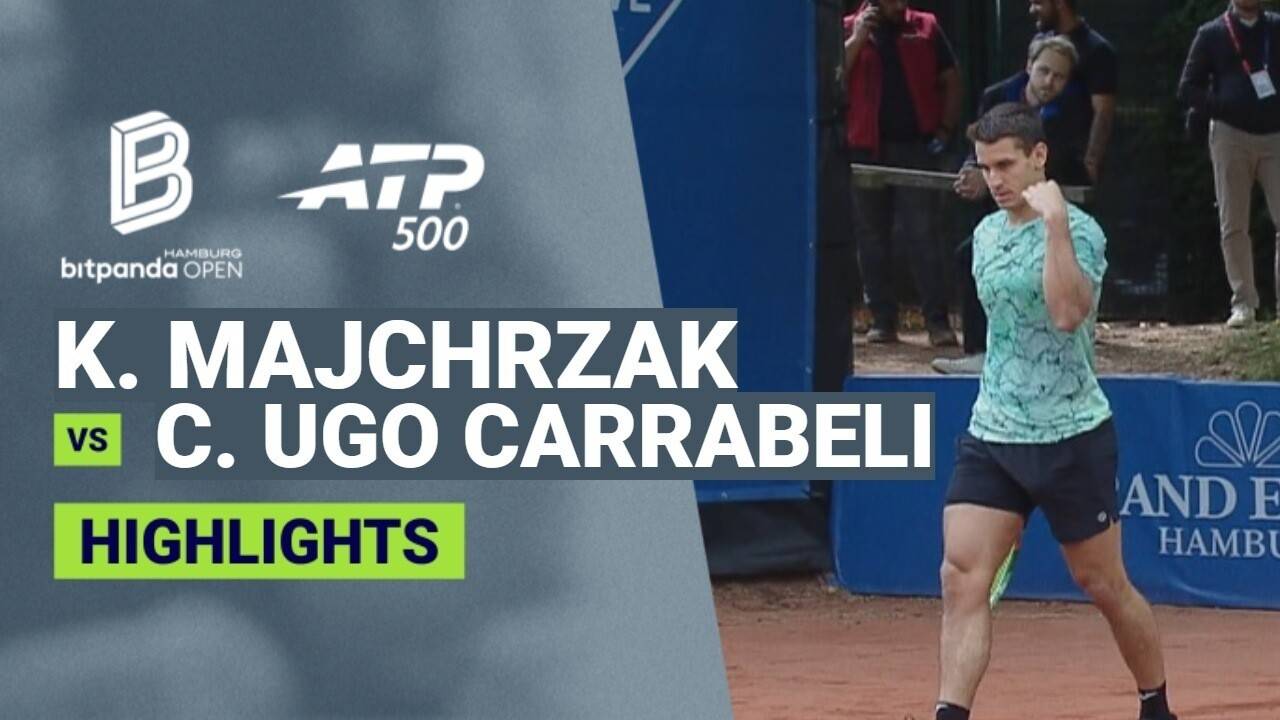 Kamil Majchrzak vs Camilo Ugo Carabelli - Round 1 (M2 Court) | ATP 500: bitpanda Hamburg Open 2026