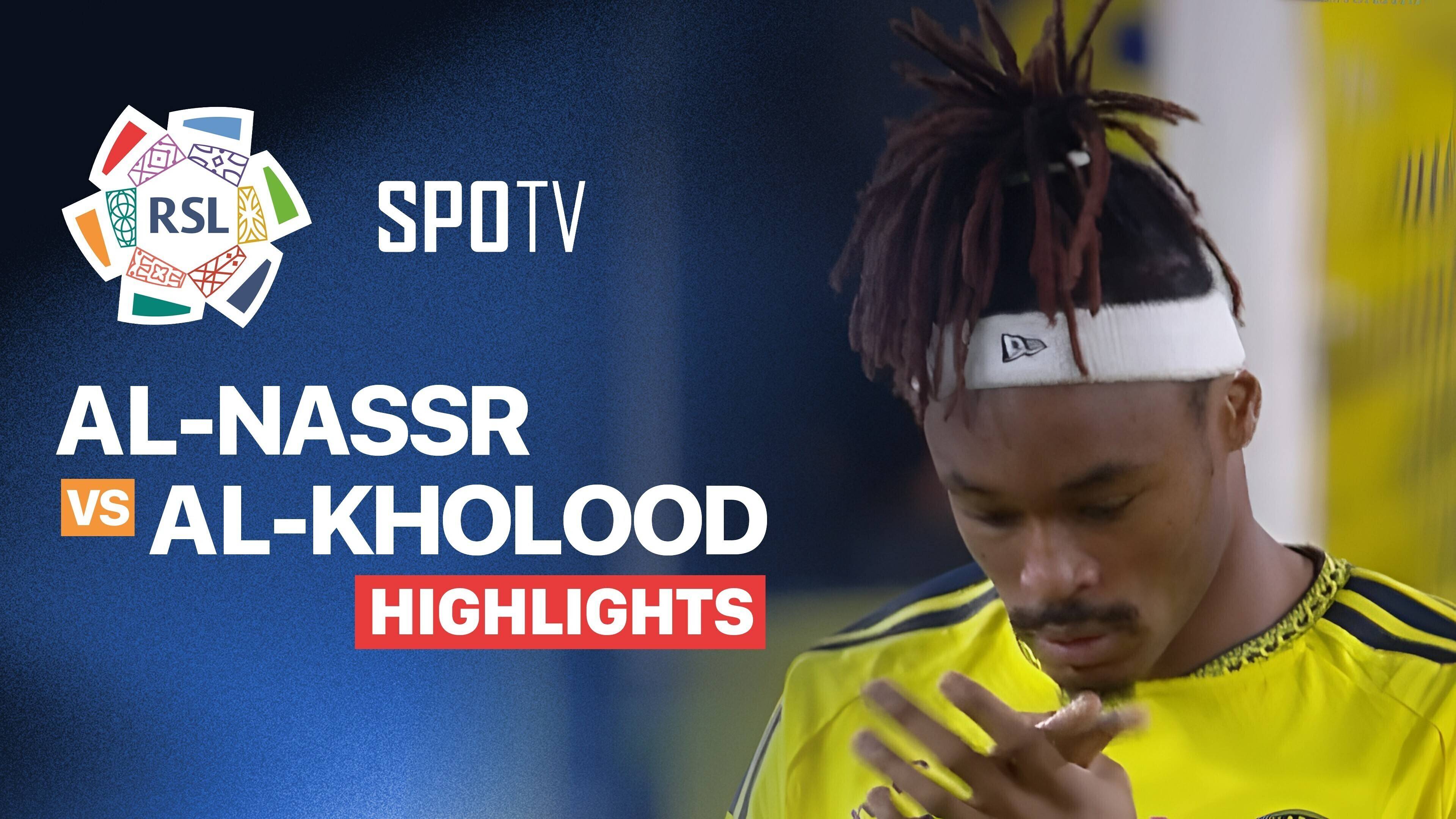 Al-Nassr vs Al-Kholood Club