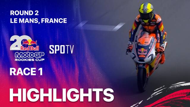 Race 1 - Red Bull MotoGP Rookies Cup 2026 Round 2: Le Mans - Highlight | Red Bull MotoGP Rookies Cup 2026
