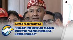 Ganjar Pastikan Terlibat dalam Penentuan Cawapres