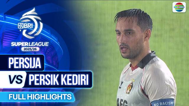 Persija VS Persik Kediri - Full Highlights | BRI Super League 2025/26