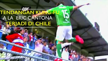 Tendangan Kung-Fu Ala Eric Cantona Terulang di Liga Chile