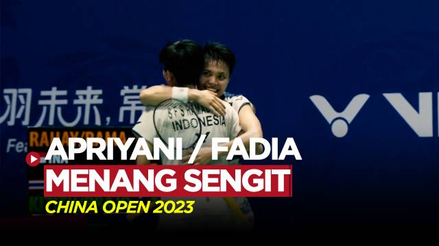Anthony Ginting Pupus, Apriyani / Fadia Melaju ke Babak Selanjutnya di China Open 2023