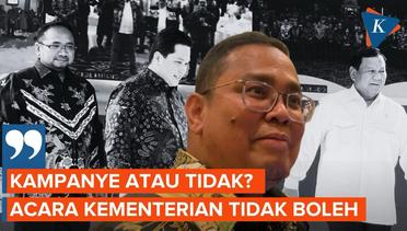 Soal Prabowo Hadiri Acara BUMN, Bawaslu: Kalau Ajak Memilih Tak Diperkenankan