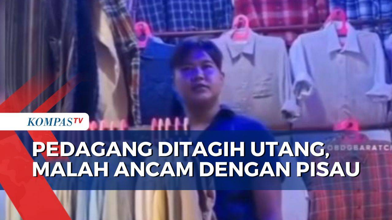 Ditagih Utang Pedagang Baju Bekas Di Pasar Cimol Gedebage Ancam