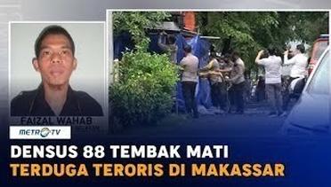 Densus 88 Tembak Mati Dua Terduga Teroris di Makassar
