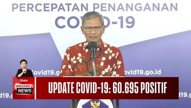 Pasien Positif Covid-19 di Indonesia Tembus Angka 60.000