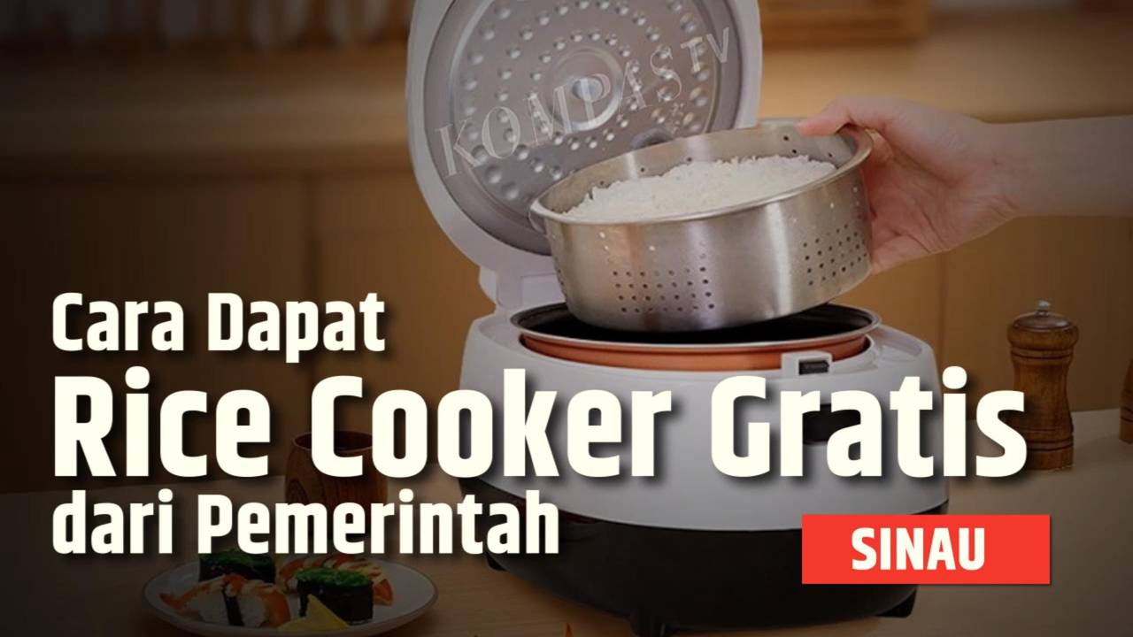 Pemerintah Bakal Bagikan Rice Cooker Gratis, Ini Cara Mendapatkannya ...