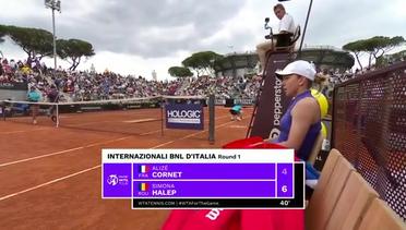 Match Highlights | Simona Halep vs Alize Cornet | WTA Internazionali BNL D'Italia 2022