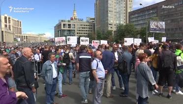 State-Approved Rally Held In Moscow In Support Of Free Media