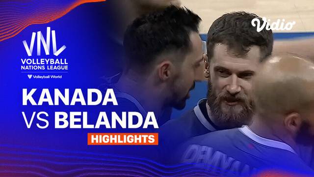 Kanada vs Belanda - Highlights | Men's Volleyball Nations League 2024