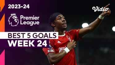 5 Gol Terbaik | Matchweek 24 | Premier League 2023/24