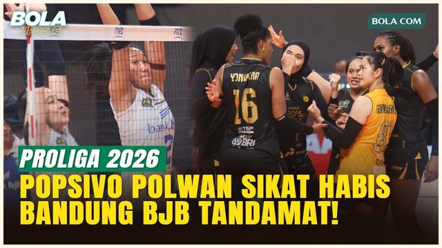 Jakarta Popsivo Polwan Tidak Beri Ampun Bandung BJB Tandamata, Unggul  3-1 Sukses Jaga Trend Positif