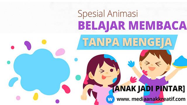 [Anak Pintar] Belajar Membaca Tanpa Mengeja Dengan Gambar