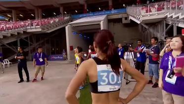 Athletics Women's 100m Round 1 Heat 2 (Day 4 morning) | 28th SEA Games Singapore 2015