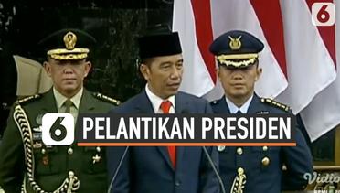 Pidato Perdana Jokowi Usai Dilantik di Periode Kedua