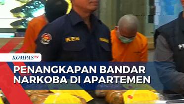 Polisi Tangkap Bandar Narkoba di Apartemen Kawasan Pluit, 6 Kg Ganja Disita
