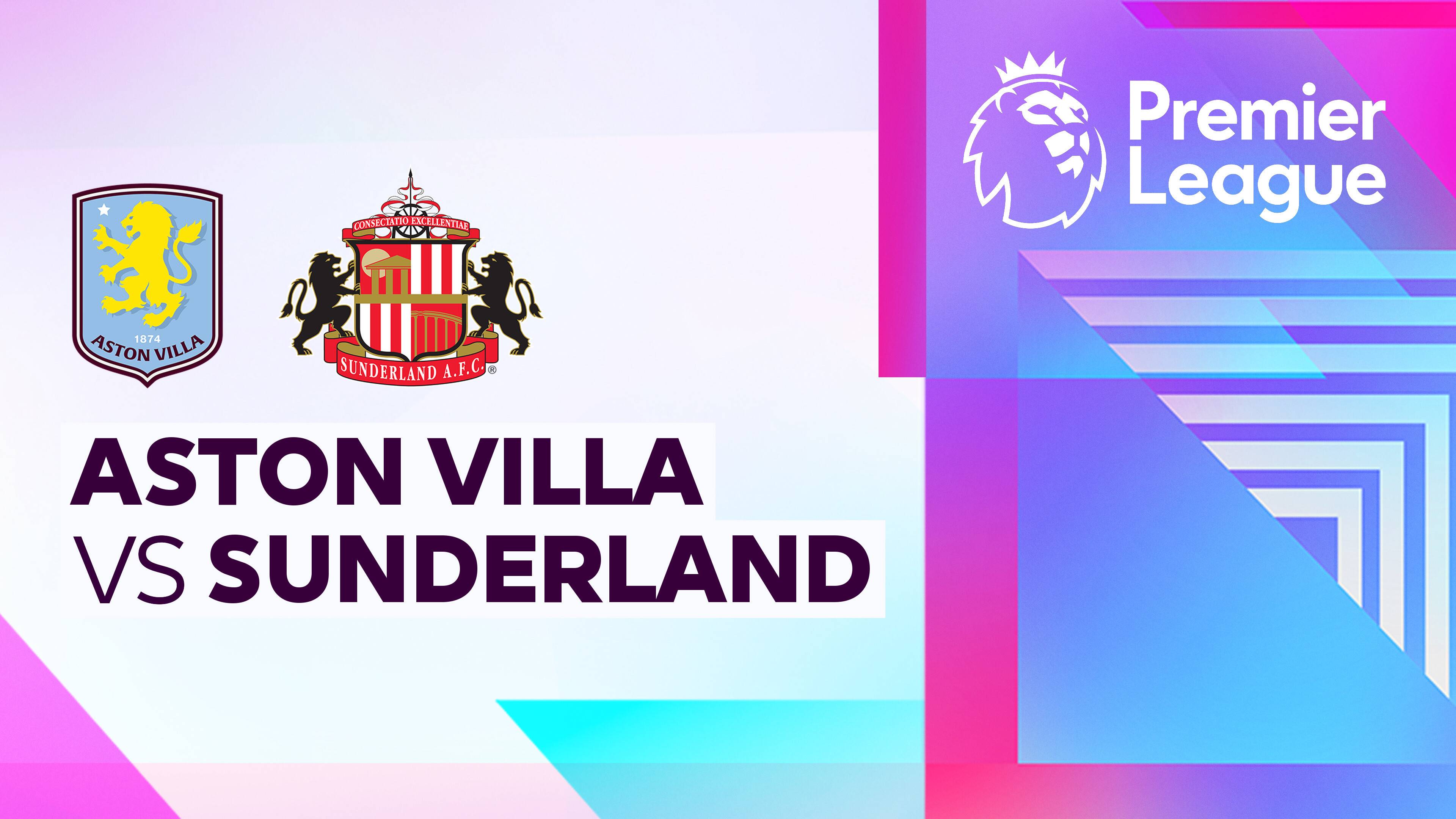 Aston Villa vs AFC Sunderland