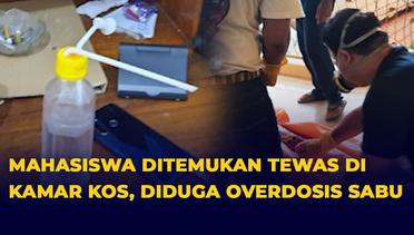 Seorang Mahasiswa Ditemukan Tewas di Kamar Kos di Lampung, Ada Alat Hisap Sabu di Dekat Jasad