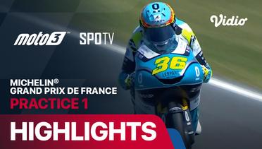 MotoGP 2024 Round 5 - Michelin Grand Prix de France Moto3: Practice 1 - Highlights  | MotoGP 2024