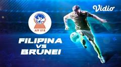 Full Match - Filipina VS Brunei | Piala AFF U-18 2019