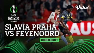 Highlight - Slavia Praha vs Feyenoord | UEFA Europa Conference League 2021/2022