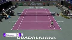 Sofia Kenin vs Jelena Ostapenko - Highlights | WTA Guadalajara Open Akron 2023