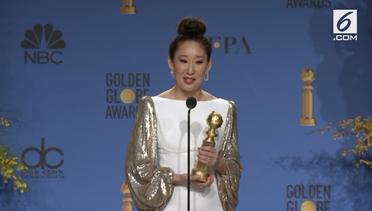 Sandra Oh, Aktris Asia Pertama Peraih 2 Golden Globe Awards