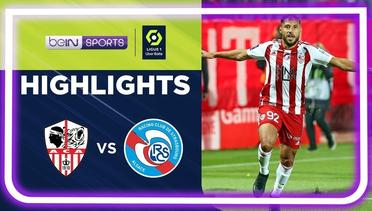 Match Highlights | Ajaccio vs Strasbourg | Ligue 1 2022/2023