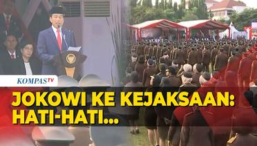 Jokowi Wanti-wanti Kejaksaan soal Kepercayaan Publik di Peringatan ke-63 Hari Bhakti Adhyaksa