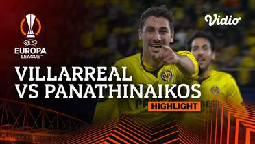 Villarreal vs Panathinaikos - Highlights | UEFA Europa League 2023/24