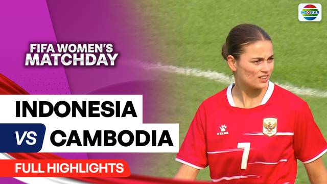 Indonesia vs Cambodia - Full Highlights | FIFA Women's MatchDay