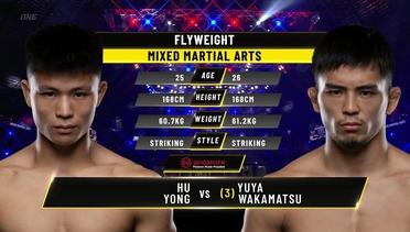 Hu Yong vs. Yuya Wakamatsu | ONE Championship Full Fight