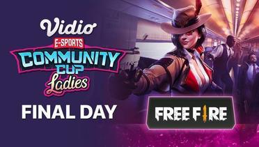 Vidio Community Cup Ladies Season 8 | Free Fire - FINAL DAY