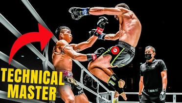 How To Deal With An Aggressive Fighter Superlek vs. Khaled | Full Fight