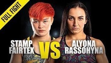 Stamp Fairtex vs. Alyona Rassohyna | ONE Championship Full Fight