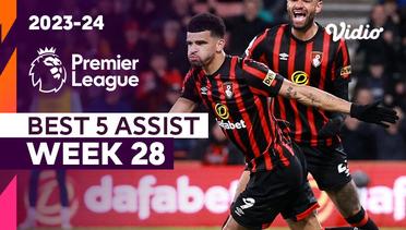 5 Assist Terbaik | Matchweek 28 | Premier League 2023/24