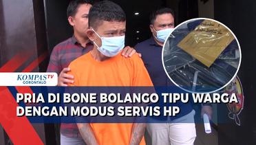 Tipu Warga Dengan Modus Sebagai Tukang Servis HP, Pria di Bone Bolango Ditangkap Polisi