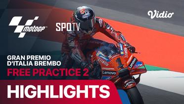 MotoGP 2024 Round 7 - Gran Premio d'Italia Brembo: Free Practice 2 - Highlights | MotoGP 2024