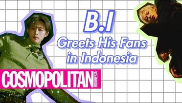 B.I Greets His Fans in Indonesia #BI #KimHanbin