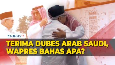 Momen Wapres Maruf Amin Ketemu Dubes Arab Saudi di Serang, Bahas Apa?