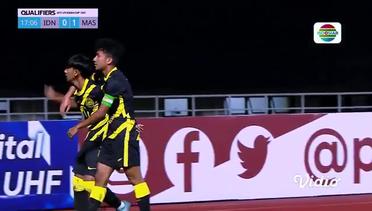 Gol!!! Crossing Diteruskan Cepat Oleh Zainurhakim (MAS) Langsung Masuk Gawang! 0-1 Malaysia Awali Skor! | Qualifiers AFC U17 Asian Cup Bahrain 2023