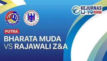 Putra: Bharata Muda vs Rajawali Z&A Jakarta - Full Match | Kejurnas Bola Voli Antarklub U-19 2025