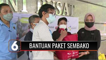 YPP SCTV-Indosiar Bagikan Paket Sembako dan Masker untuk Masyarakat di Lingkungan KONI | Liputan 6