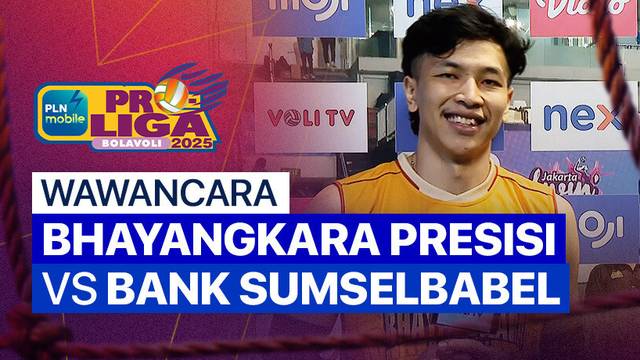 Wawancara Pasca Pertandingan| Putra: Jakarta Bhayangkara Presisi vs Palembang Bank SumselBabel | PLN Mobile Proliga 2025