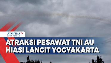 Atraksi Pesawat TNI AU Hiasi Langit Yogyakarta