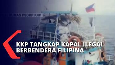 Sempat Kejar-kejaran, Kapal Ilegal Filipina Berhasil Dilumpuhkan Usai Tembakan Peringatan!