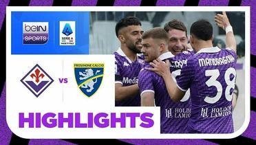 Fiorentina vs Frosinone- Highlights | Serie A 2023/2024